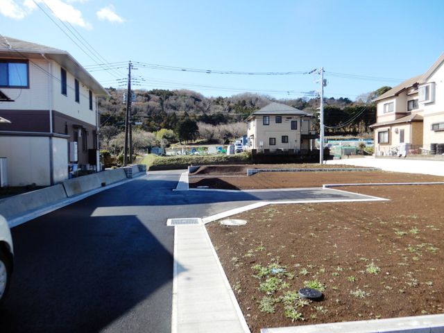 ���n�y�n�ʐ^ �O�ʓ��H���y�n���n